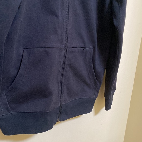 Nike storm fit front zipper black jacket with hood - Picture 3 of 8